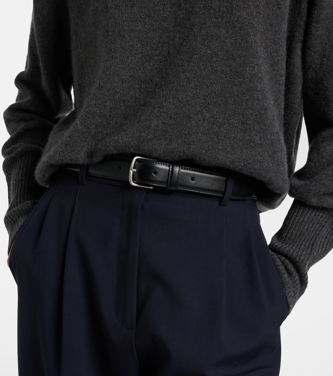 Classic leather belt | The Row