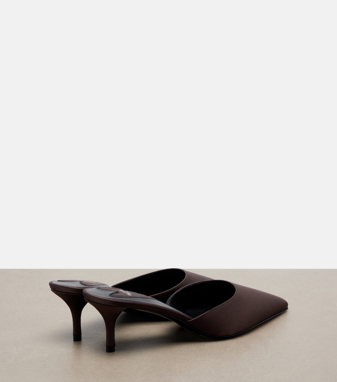 Le Coeur satin mules | Alaïa