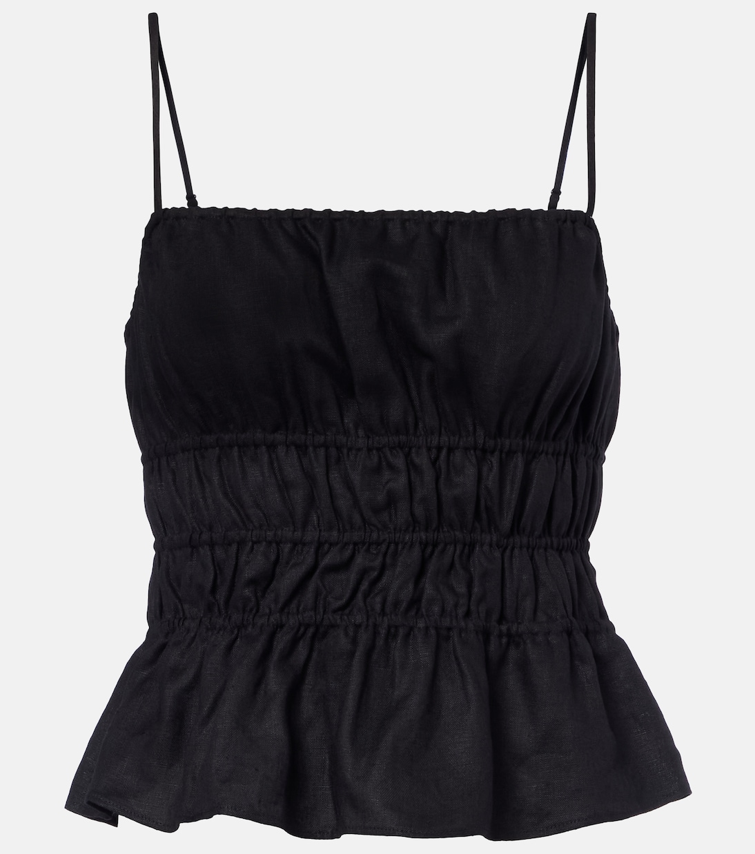 Ayla linen crop top | Staud