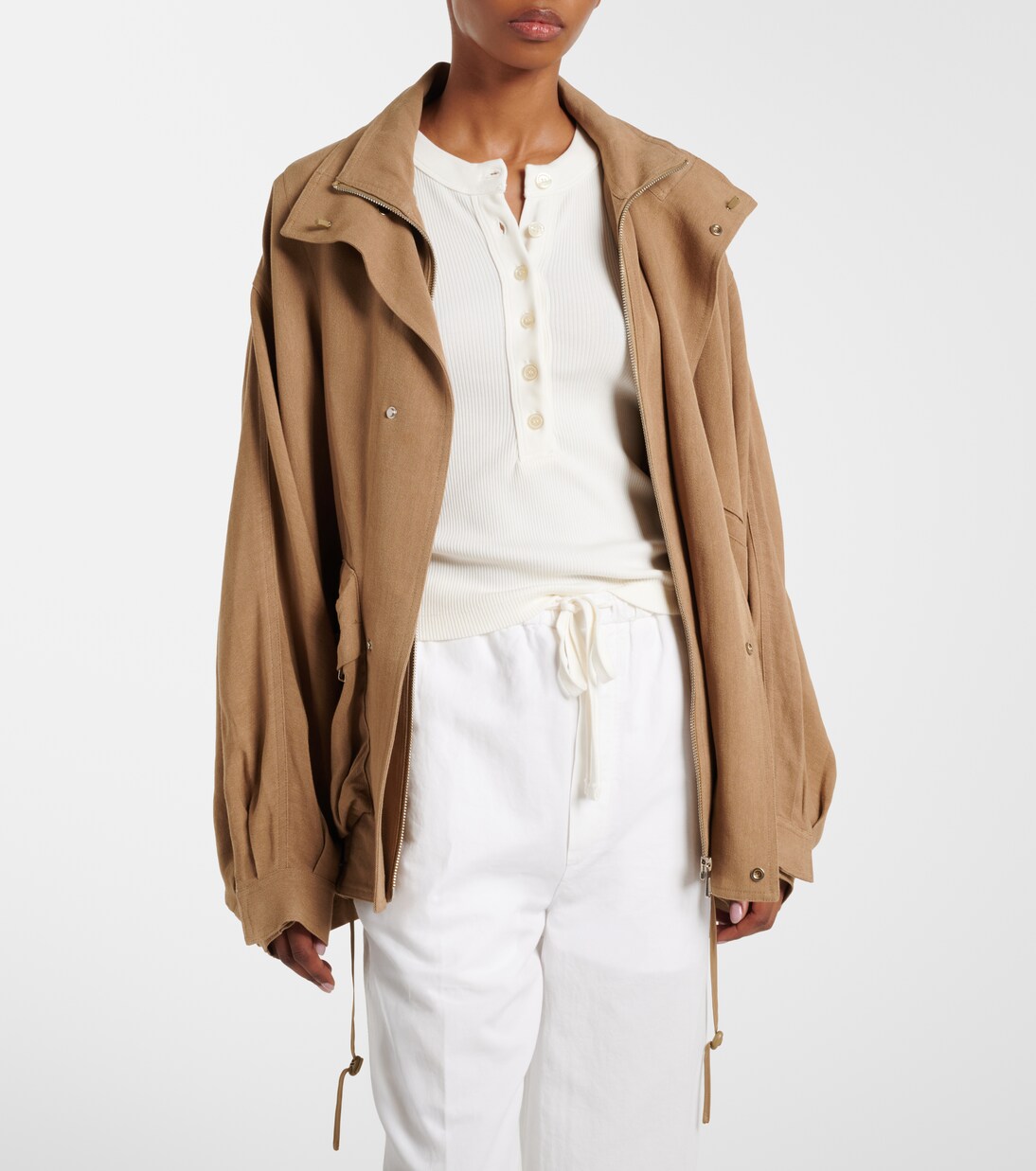 Varra ribbed-knit Henley shirt | Citizens of Humanity