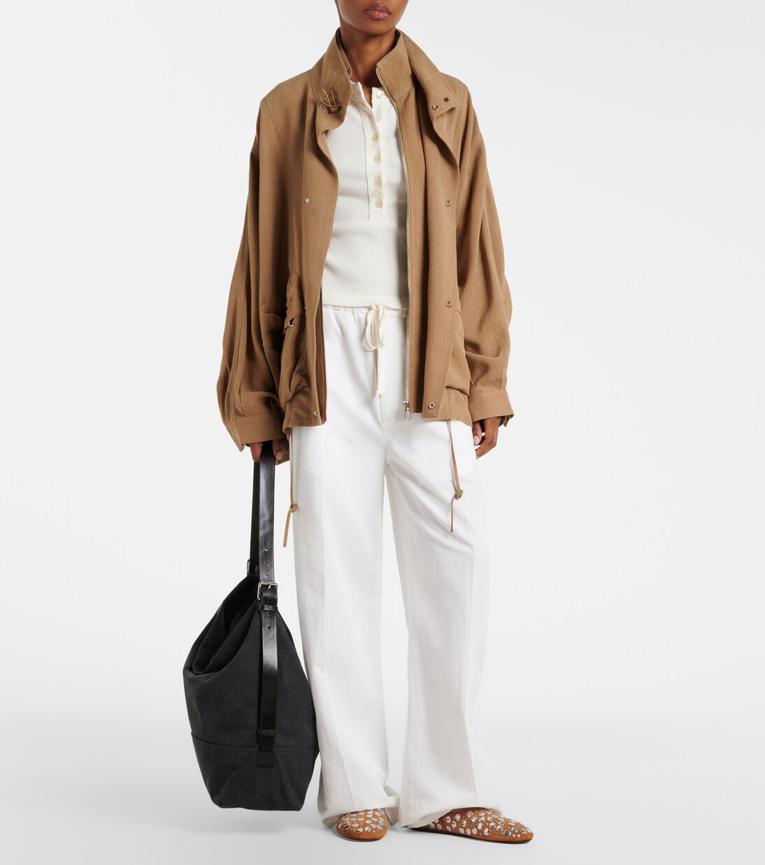 Varra ribbed-knit Henley shirt | Citizens of Humanity