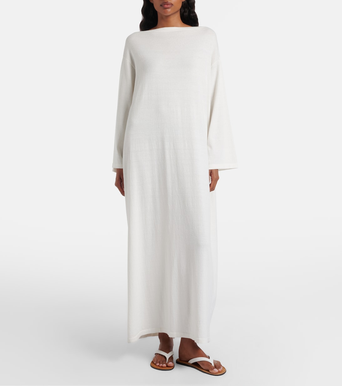 Odet cotton and silk jersey maxi dress | The Row