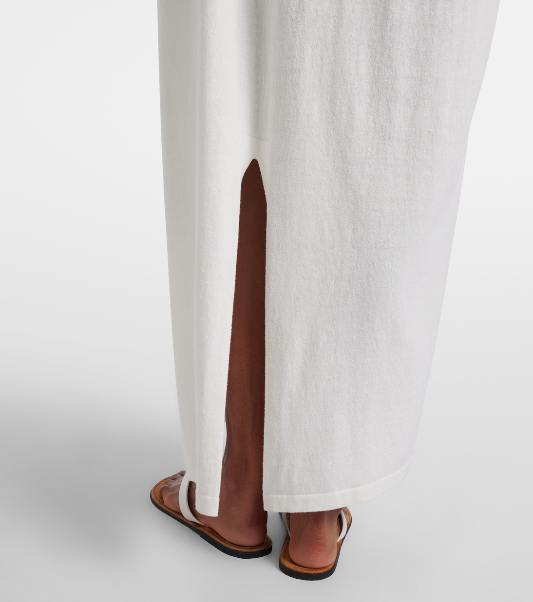 Odet cotton and silk jersey maxi dress | The Row