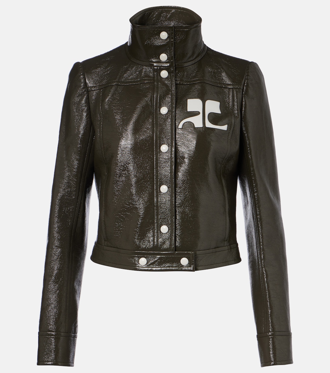 Beschichtete Jacke aus einem Baumwollgemisch | Courrèges