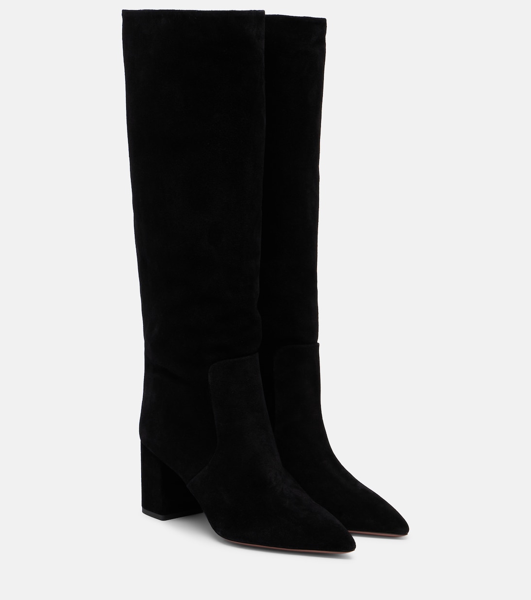 Anja suede knee-high boots | Paris Texas