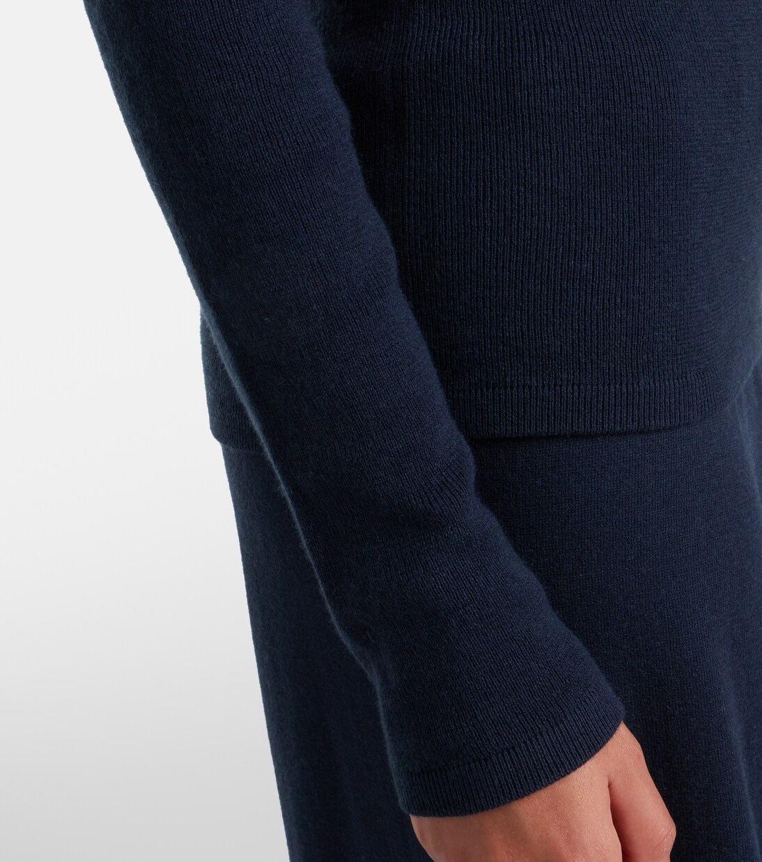Vivian cotton and cashmere sweater | Lisa Yang
