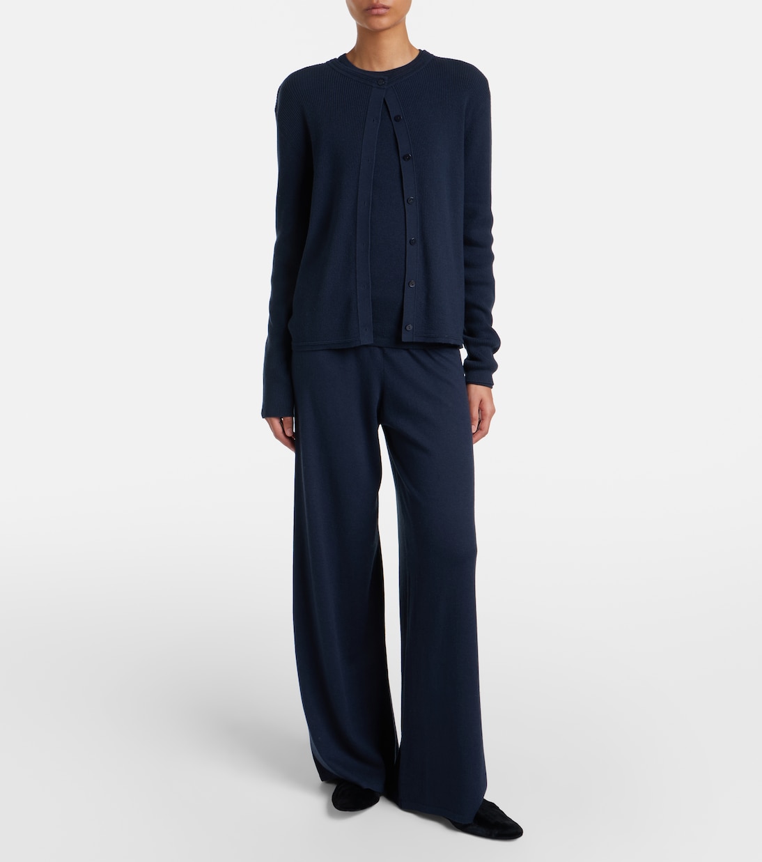 Vivian cotton and cashmere sweater | Lisa Yang
