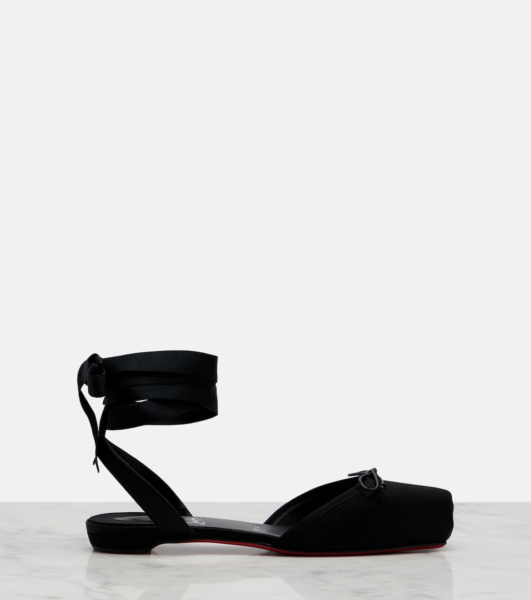 Cassia satin flats | Christian Louboutin