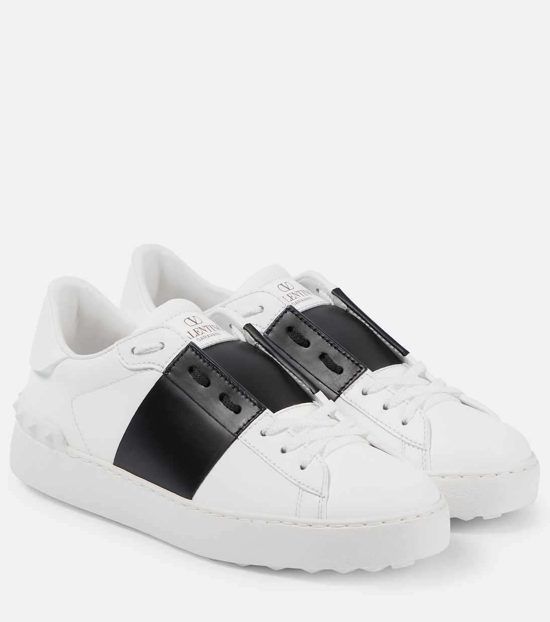 Valentino Garavani Open leather sneakers | Valentino Garavani