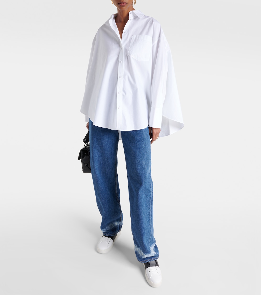 Valentino Garavani Open leather sneakers | Valentino Garavani