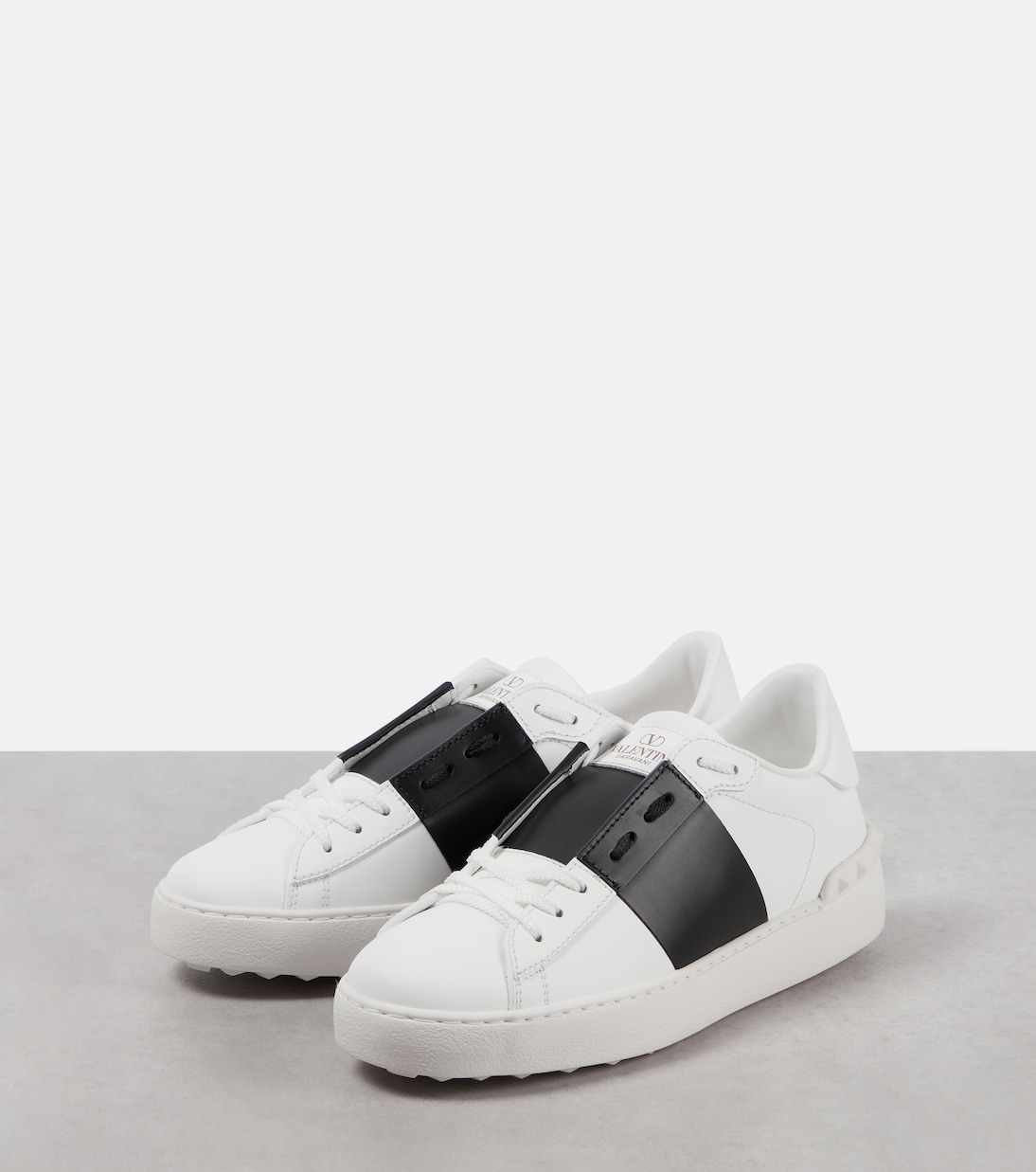 Valentino Garavani Open leather sneakers | Valentino Garavani