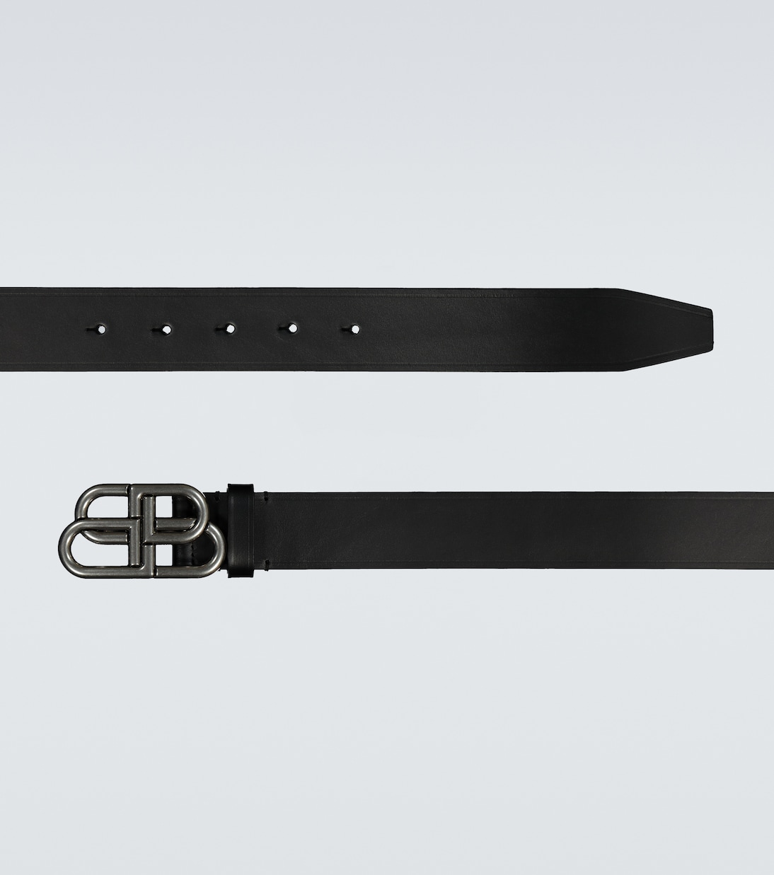Cinturón BB Large de piel | Balenciaga