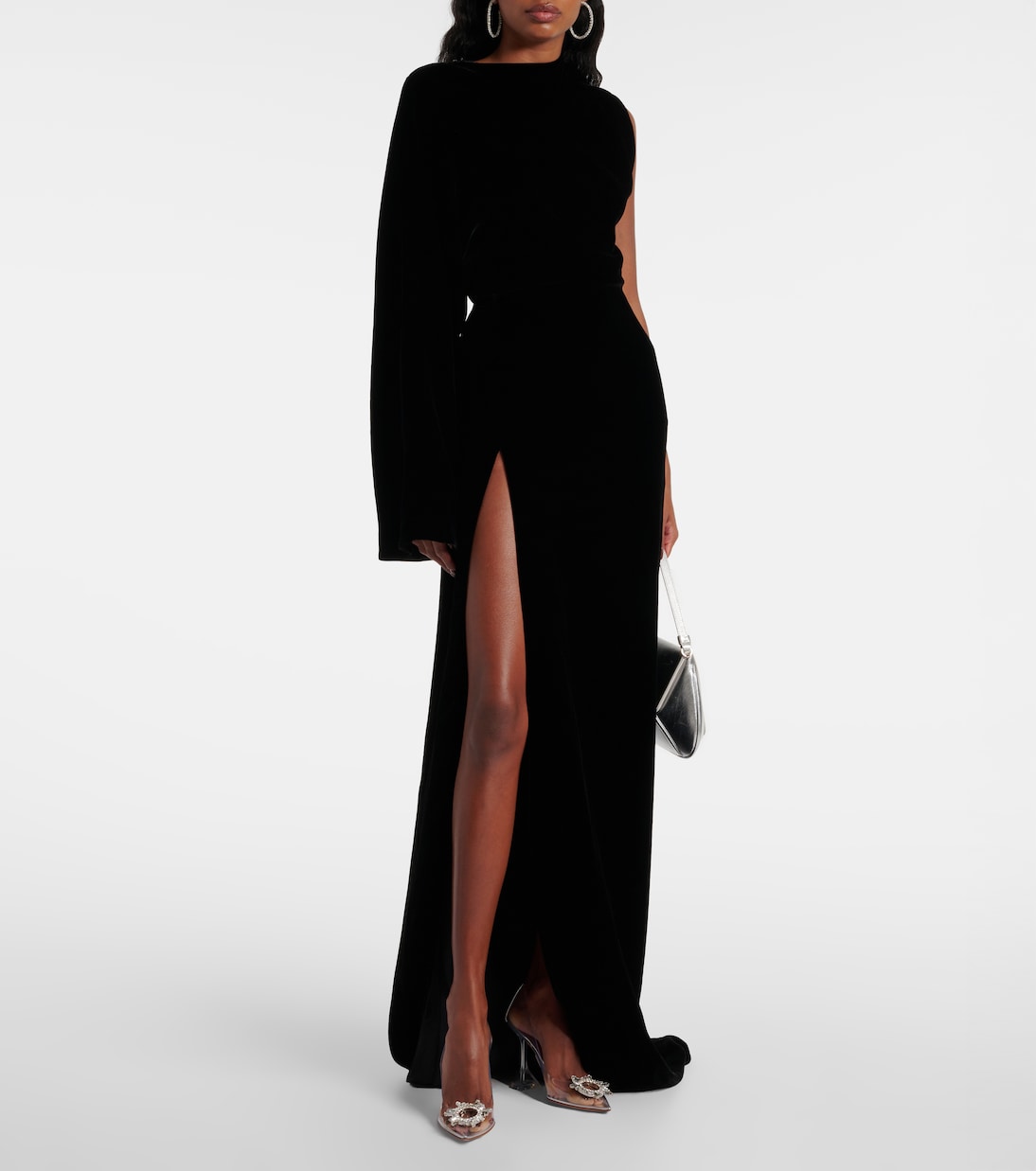 Escarpins Begum en PVC à ornements | Amina Muaddi