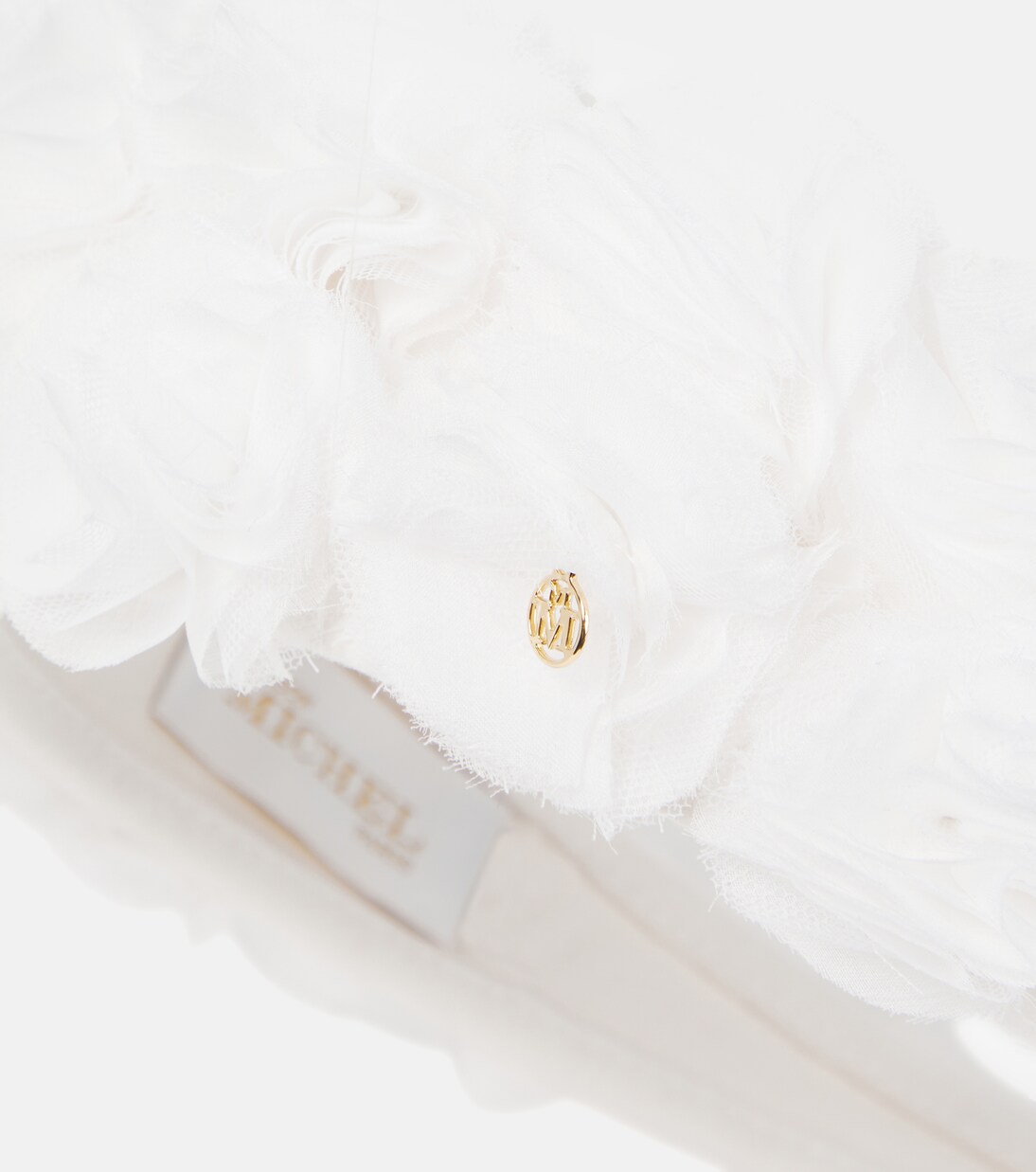 Diadema de novia Constance de tul | Maison Michel