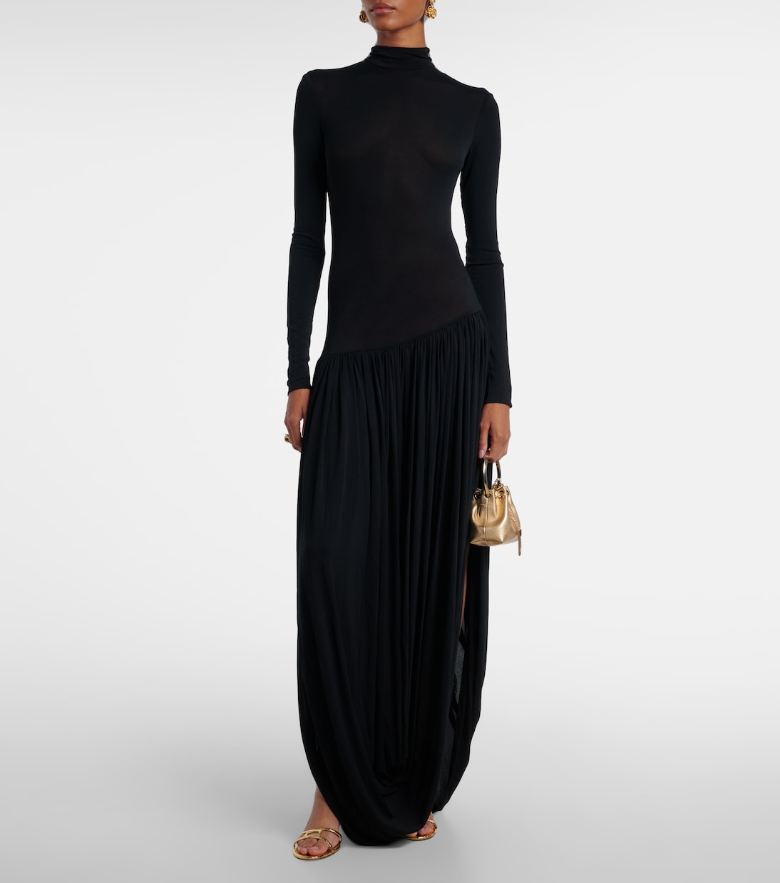 Bon Bon Micro leather bucket bag | Jimmy Choo