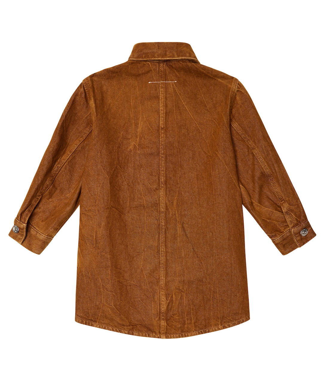 Denim shirt dress | MM6 Maison Margiela Kids