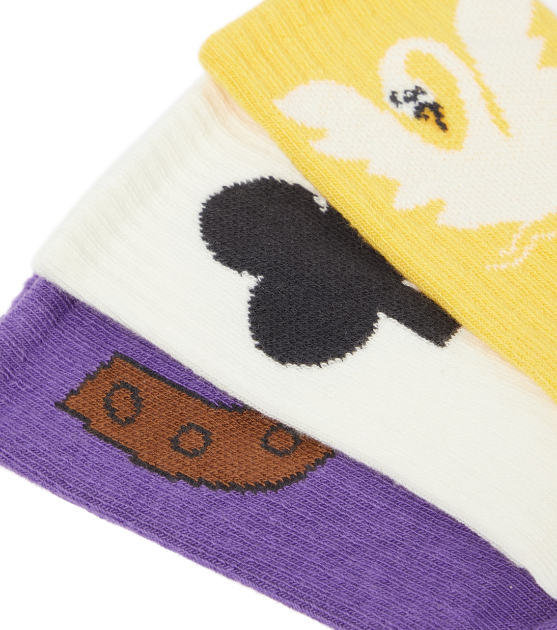 Set of 3 cotton-blend socks | Mini Rodini