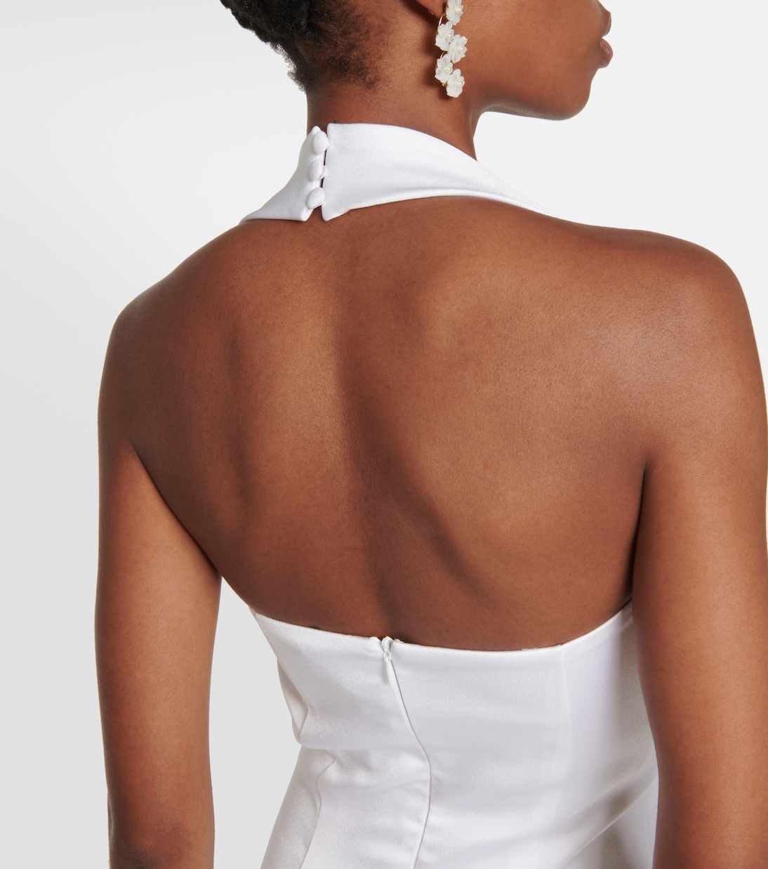 Robe aus Satin | Rasario