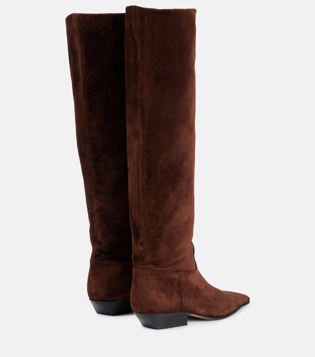 Suede knee-high boots | Khaite