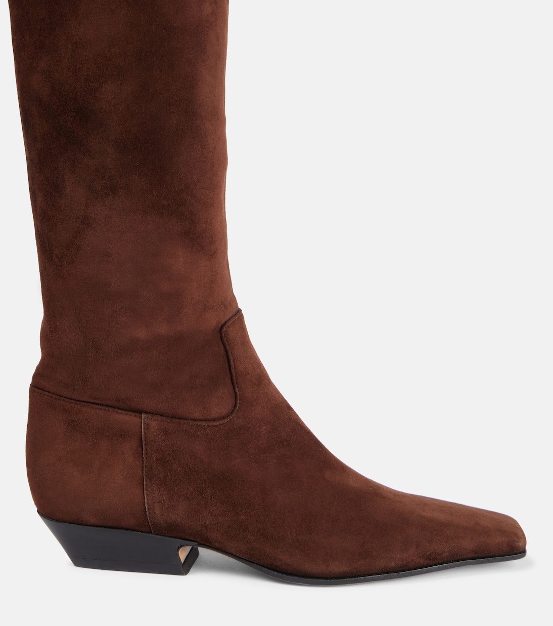 Suede knee-high boots | Khaite