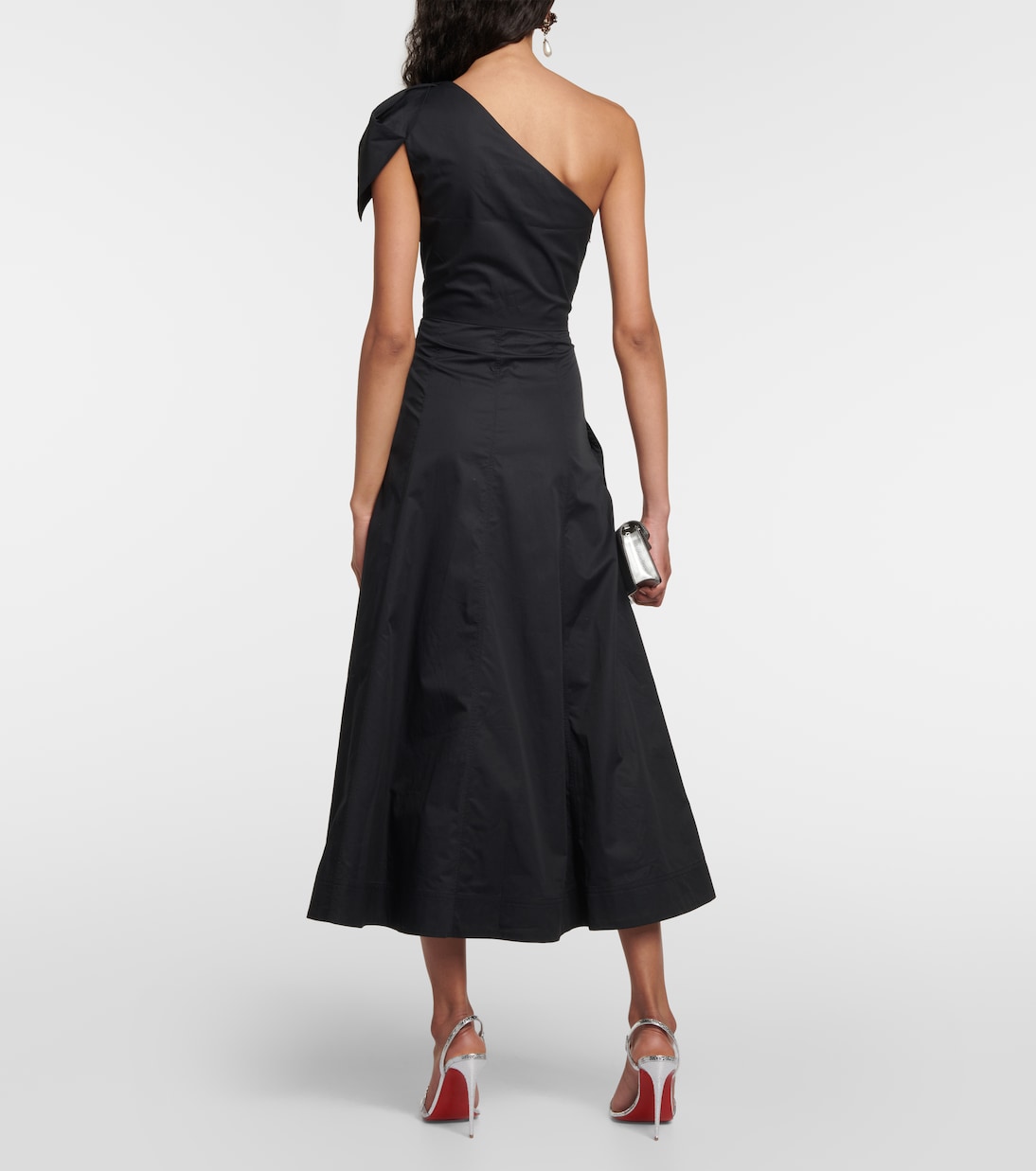 Midikleid aus Baumwollpopeline | Roland Mouret