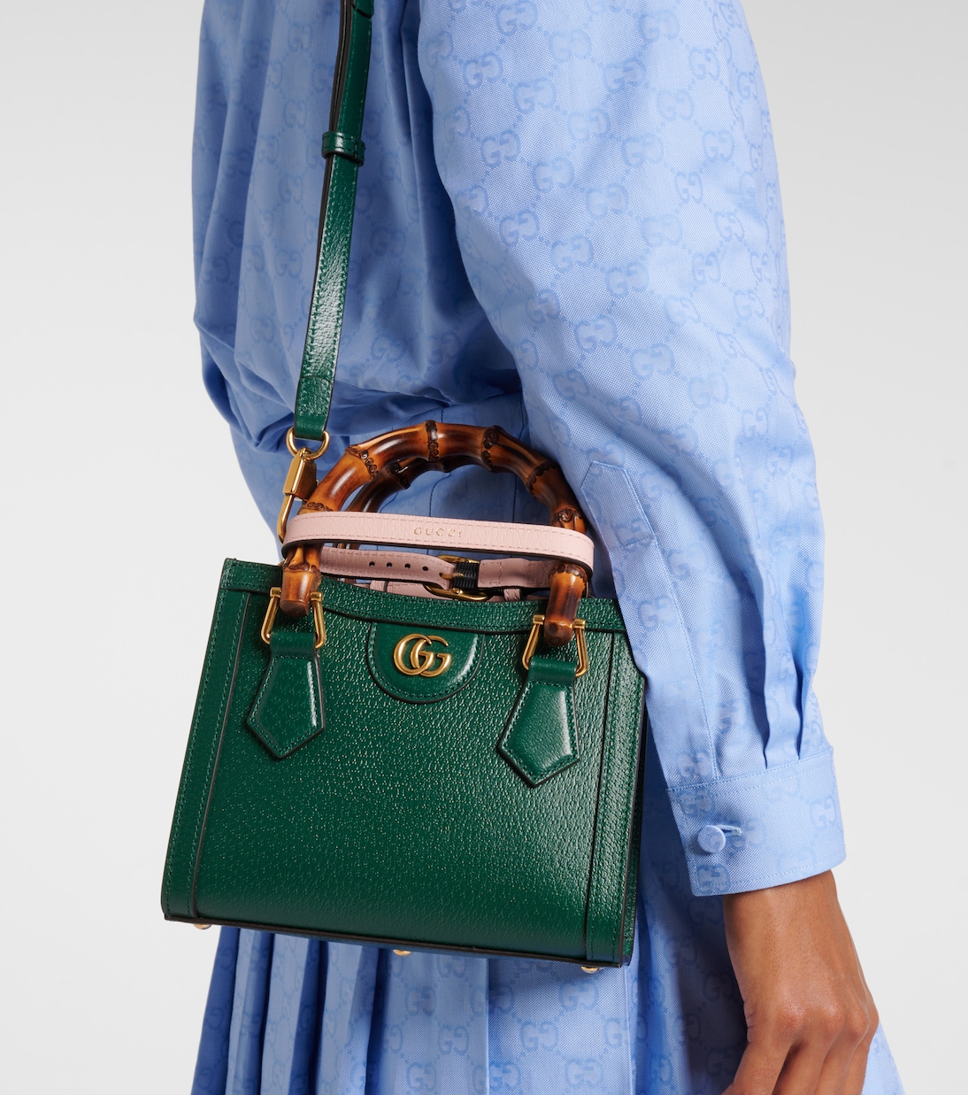 Gucci Diana Mini leather tote bag | Gucci