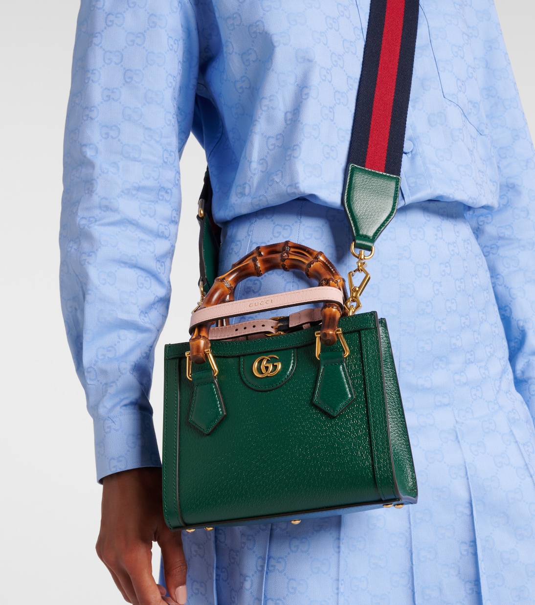 Gucci Diana Mini leather tote bag | Gucci