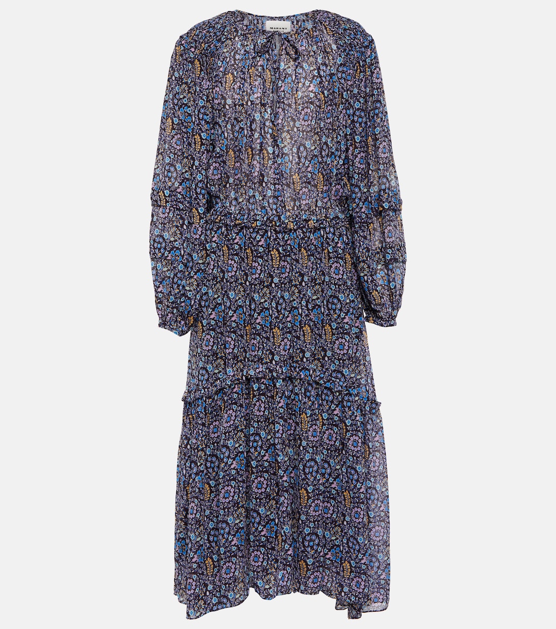 Maxikleid Naema aus Georgette | Marant Etoile