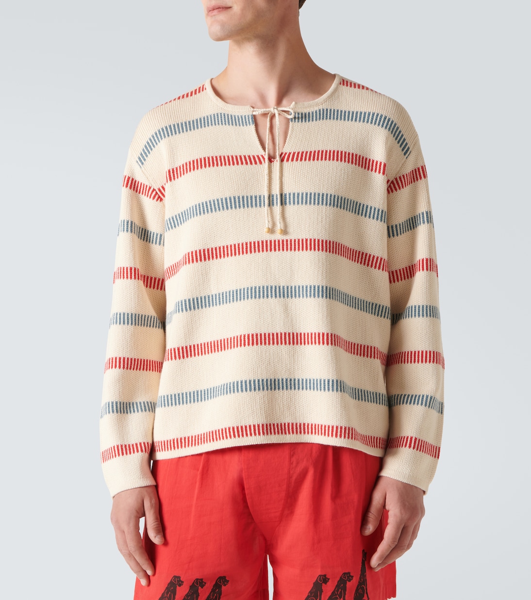 Pullover Bay Stripe in cotone | Bode