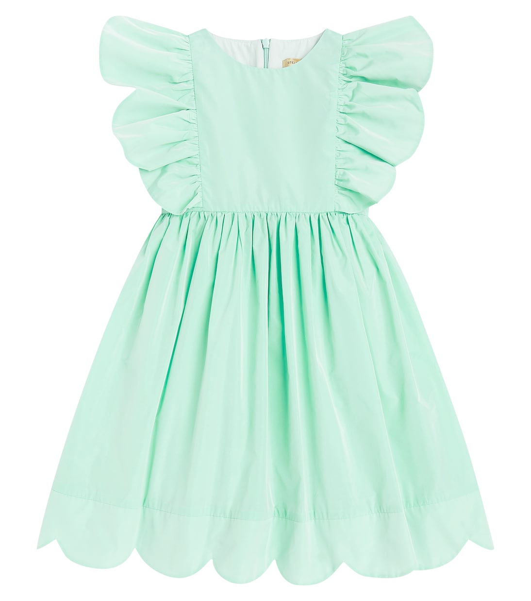 Ruffled taffeta dress | Stella McCartney Kids