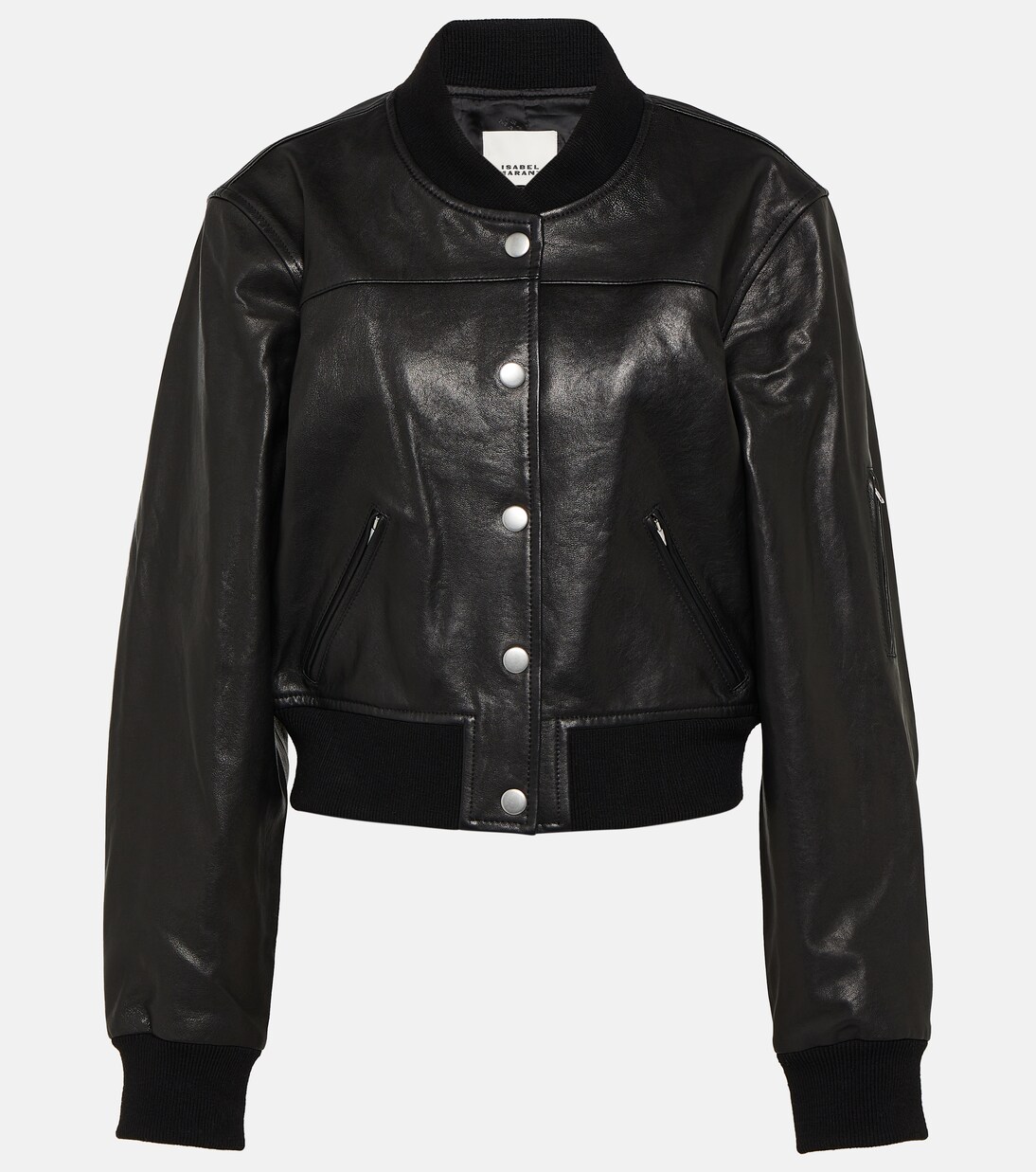 Adriel leather bomber jacket  | Isabel Marant
