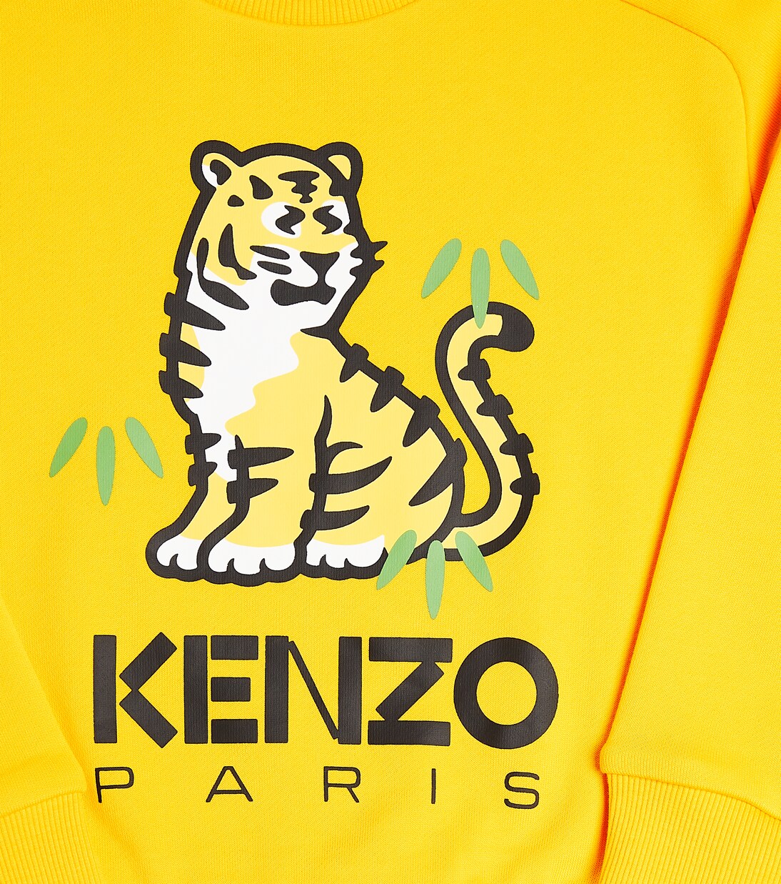 Logo printed cotton sweatshirt | Kenzo Kids