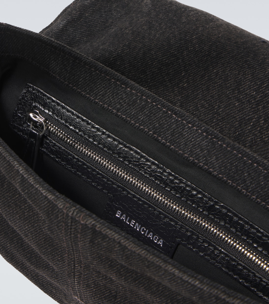 Sac Le Cagole XS en jean | Balenciaga