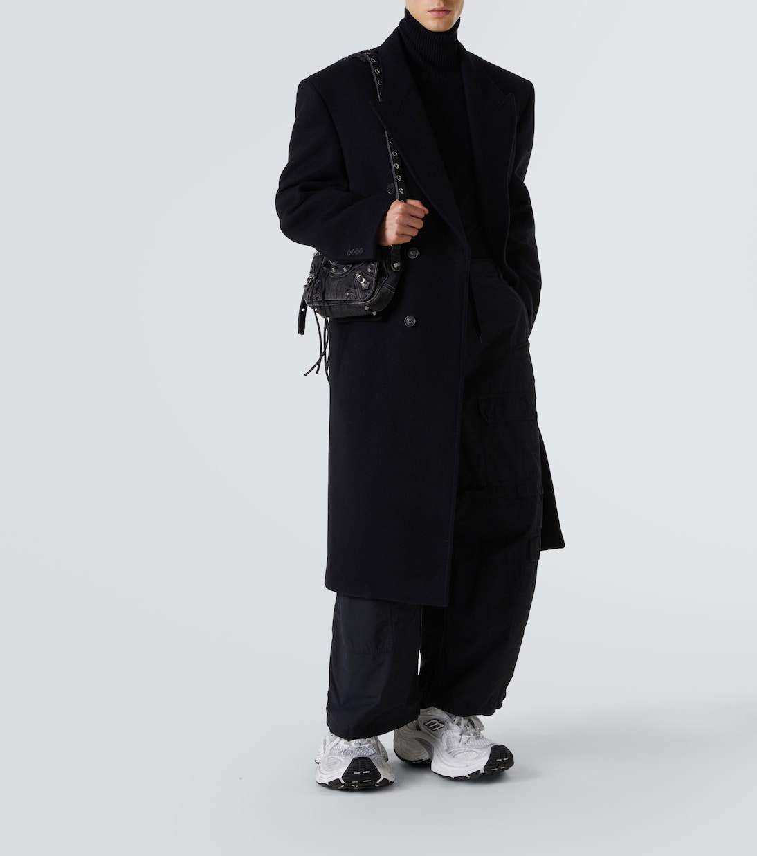 Sac Le Cagole XS en jean | Balenciaga