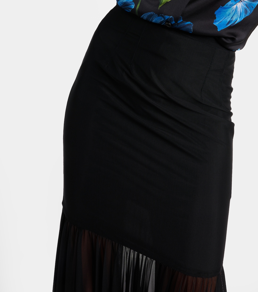 Maxirock mit Tüll | Dolce&Gabbana