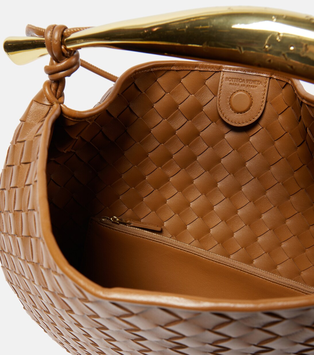 Sac Sardine Large en cuir Intrecciato  | Bottega Veneta