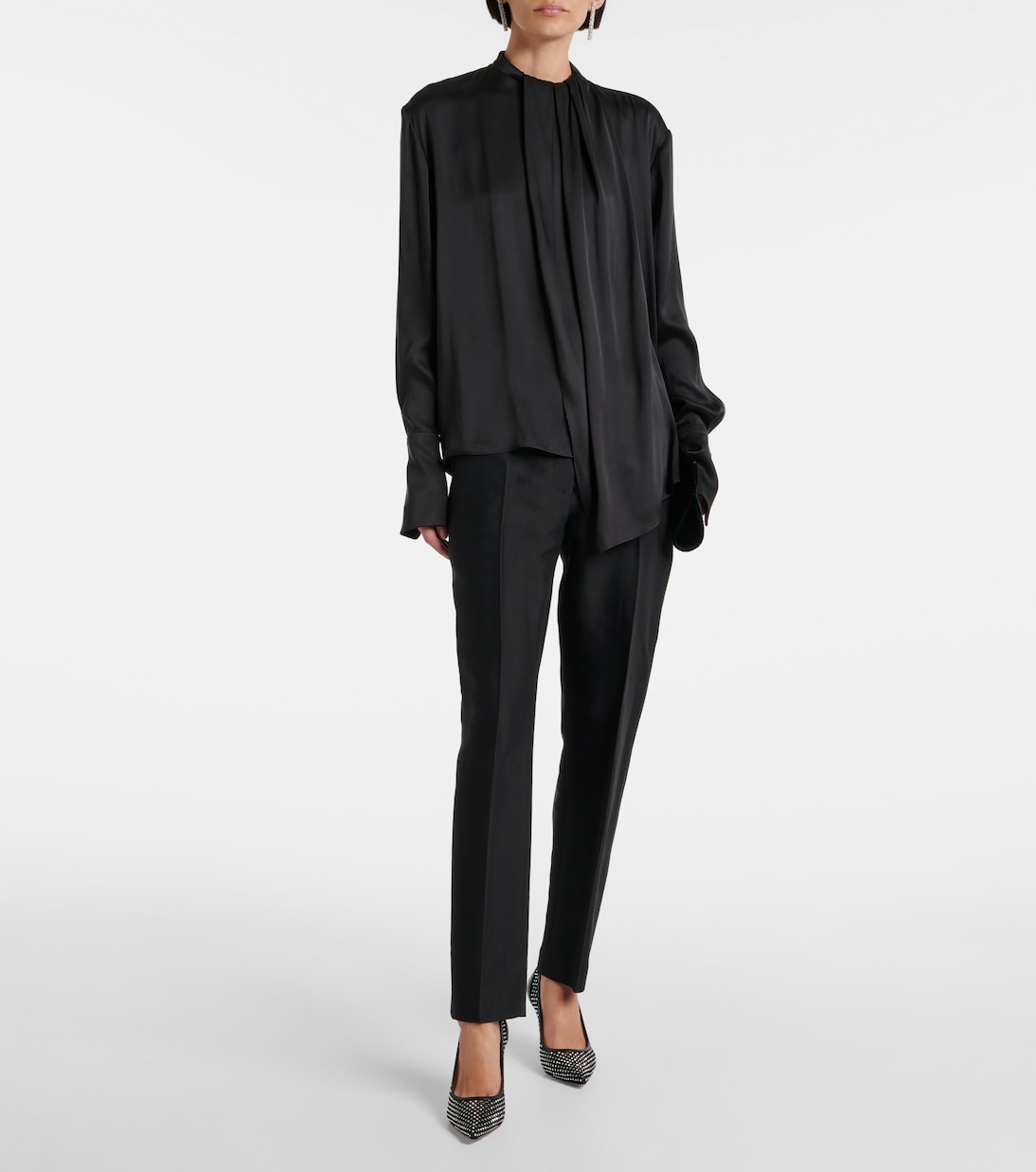 Verzierte Pumps Apostropha 80 aus Mesh | Christian Louboutin