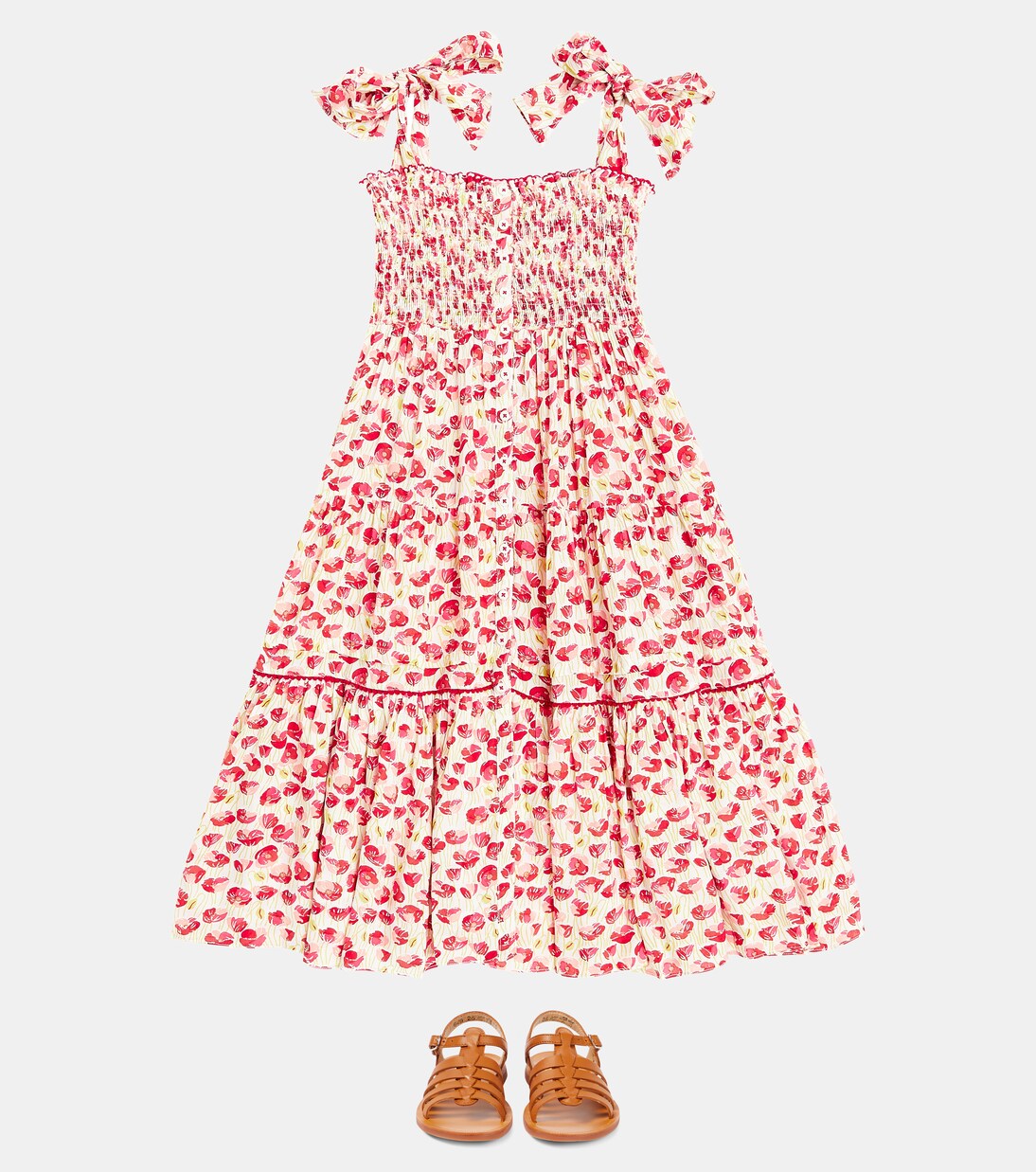 Robe Trini imprimée | Poupette St Barth Kids