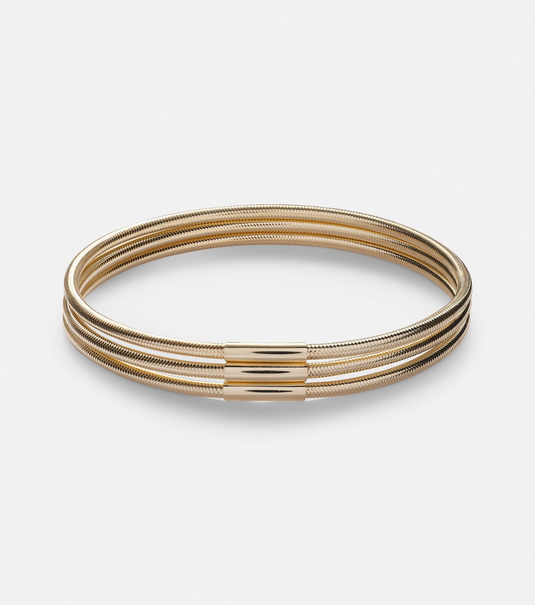 Liquid Gold Stretch 14kt gold bracelet | Stone and Strand