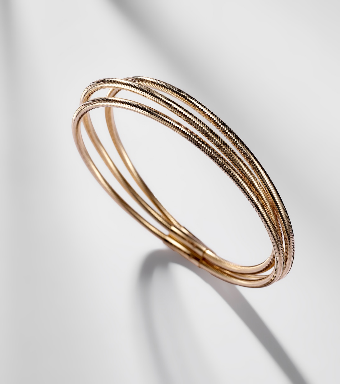 Liquid Gold Stretch 14kt gold bracelet | Stone and Strand