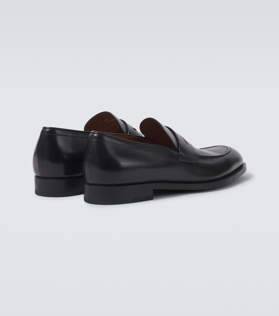 Leather penny loafers | Zegna