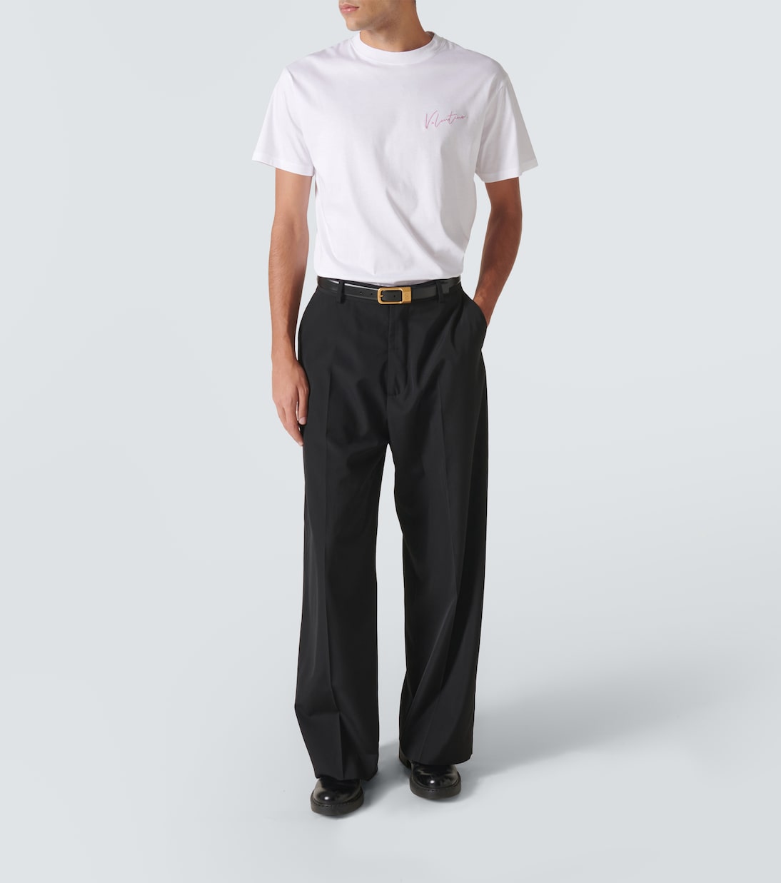 Logo cotton jersey T-shirt | Valentino