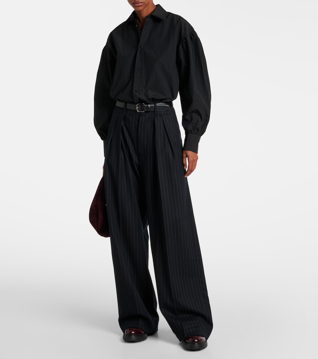 Oversize-Hemd aus Crêpe | Plan C