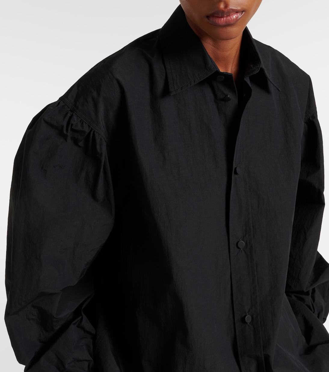 Oversize-Hemd aus Crêpe | Plan C