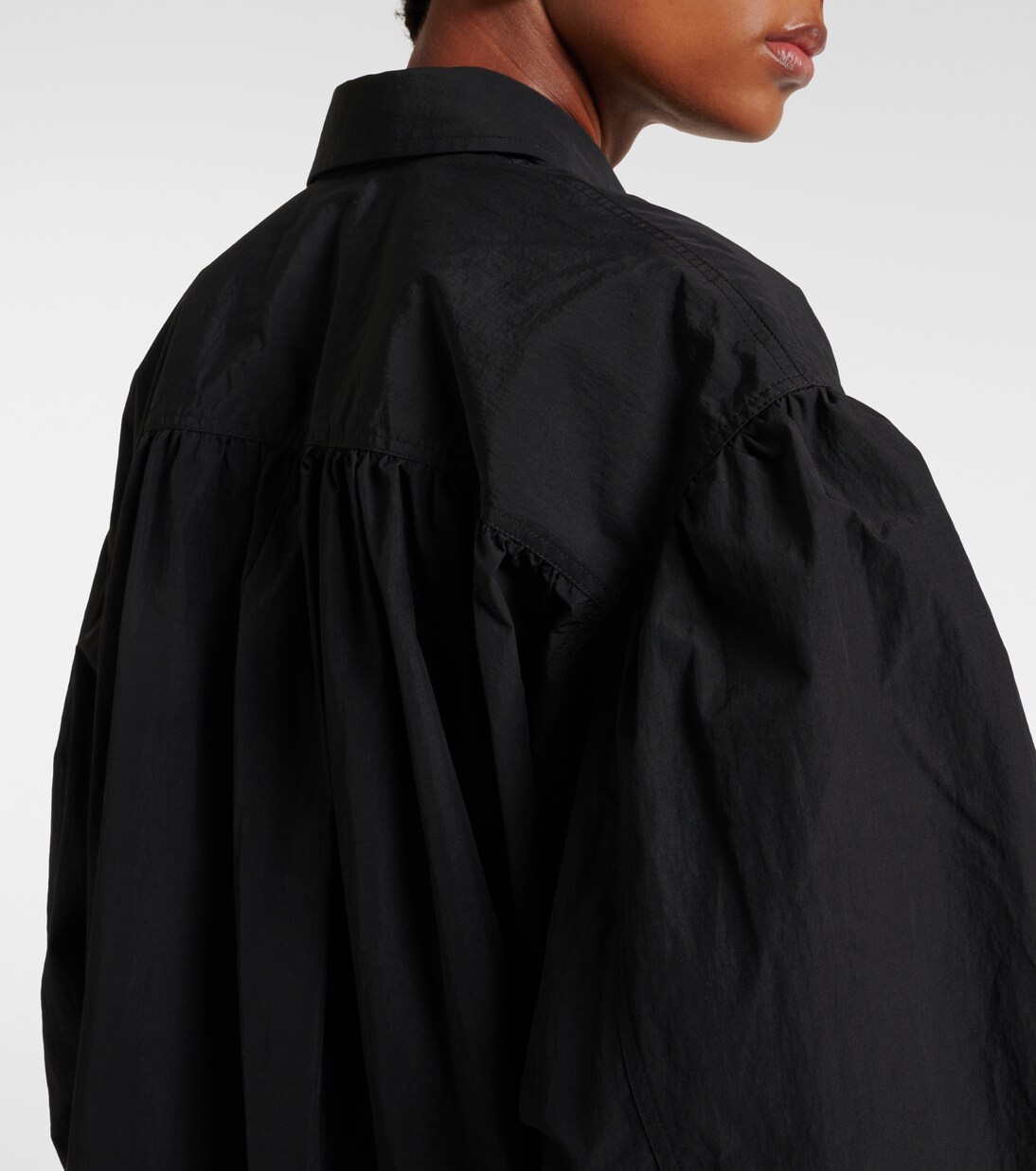 Oversize-Hemd aus Crêpe | Plan C