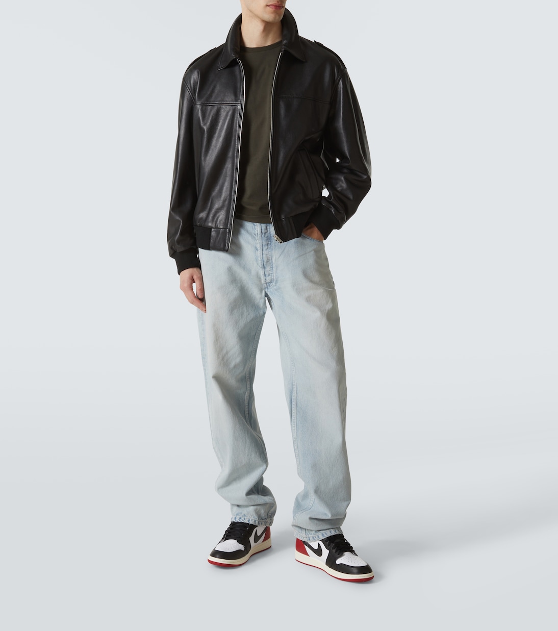 Air Jordan 1 High OG leather sneakers | Nike