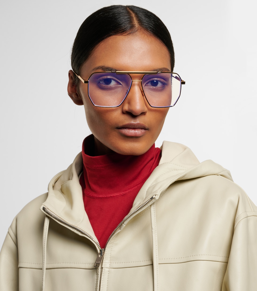 Classic aviator glasses | Bottega Veneta