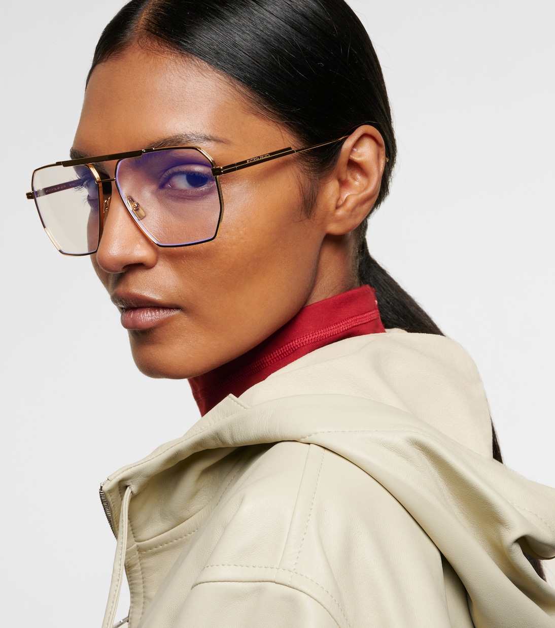 Classic aviator glasses | Bottega Veneta
