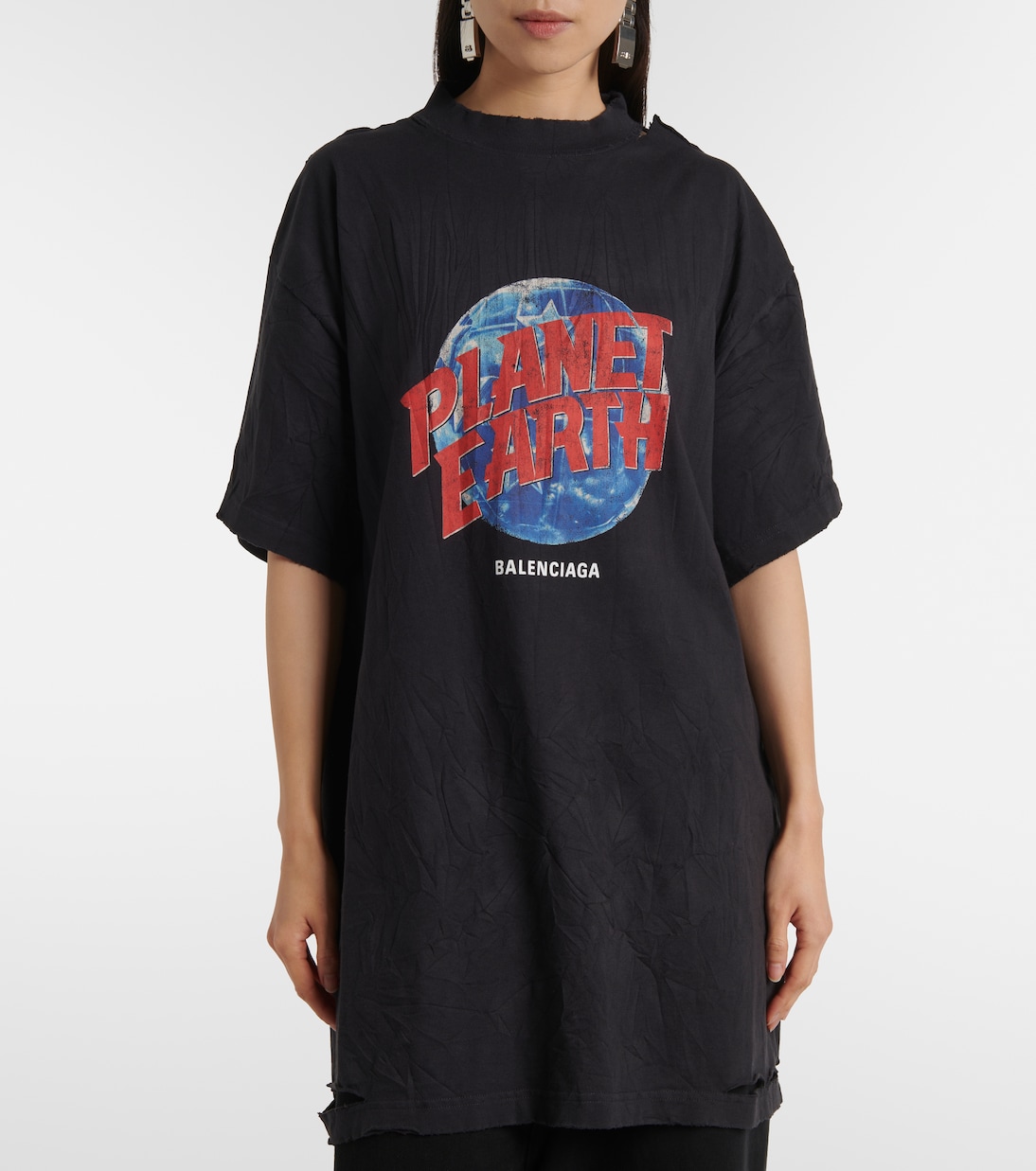 Camiseta Planet Earth de jersey | Balenciaga
