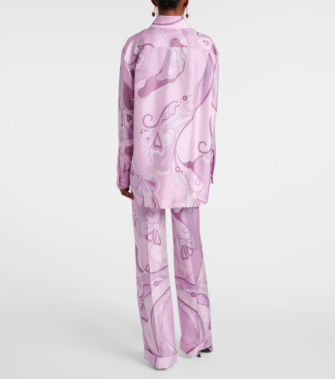 Camicia Orchidee in twill di seta | Pucci